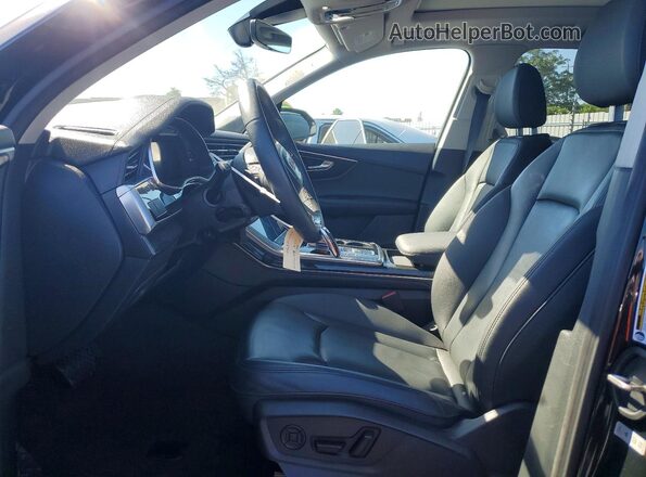 WA1LXBF79RD004315 2024 AUDI Q7 Black Widok wnętrza z przodu