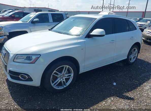 WA1M2AFP2HA037413 2017 AUDI Q5 White Przód lewy