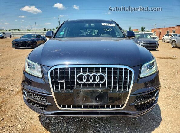 WA1M2AFP3HA046489 2017 AUDI Q5 Black Front view
