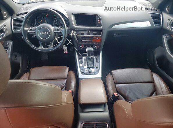 WA1M2AFP3HA089875 2017 AUDI Q5 Charcoal Widok deski rozdzielczej