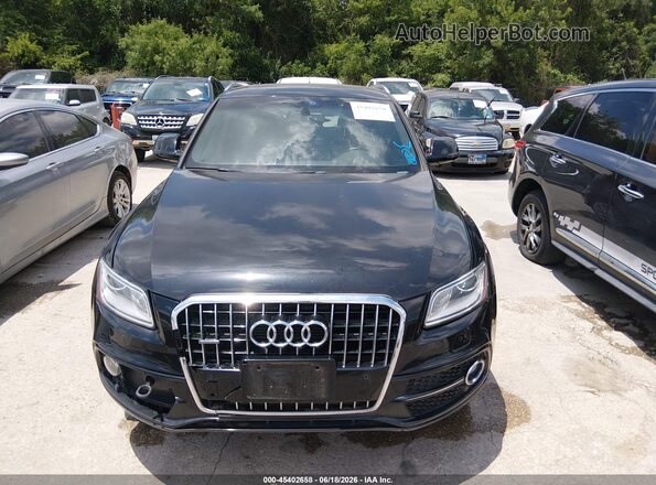 WA1M2AFP4HA045089 2017 AUDI Q5 Black Вид щитка приладів