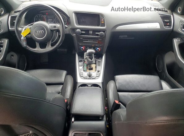 WA1M2AFP4HA095216 2017 AUDI Q5 Gray Առջևի վահանակի տեսք