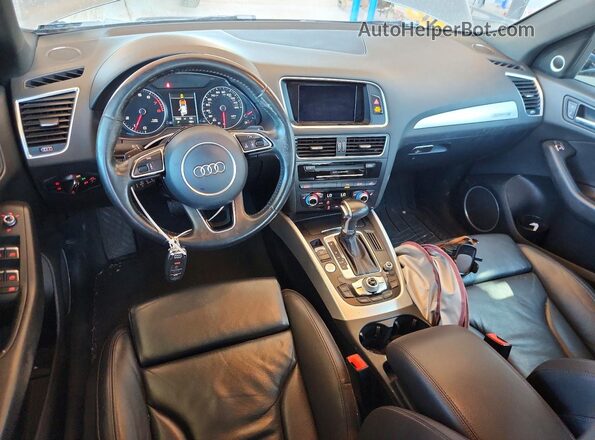 WA1M2AFP6HA052674 2017 AUDI Q5 Gray წინა პანელის ხედი