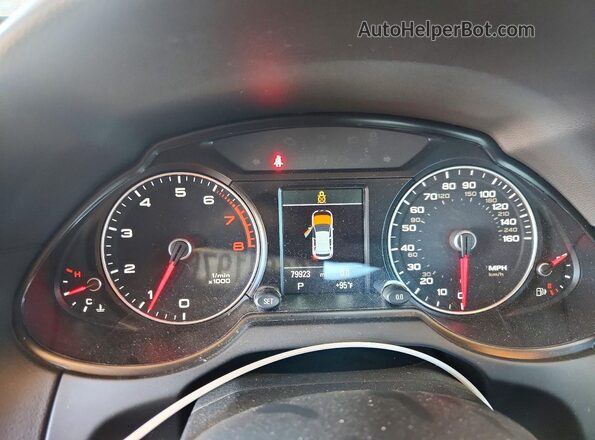 WA1M2AFP6HA052674 2017 AUDI Q5 Gray ხელსაწყოთა პანელის ხედი