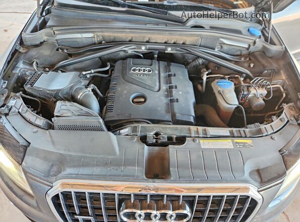 WA1M2AFP6HA052674 2017 AUDI Q5 Gray ძრავის განყოფილების ხედი