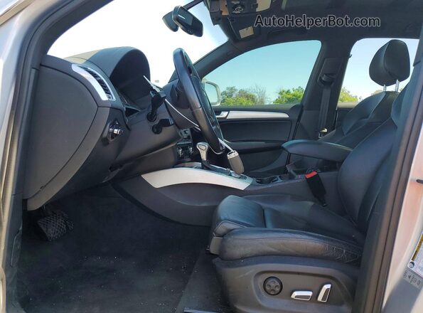 WA1M2AFP7HA038041 2017 AUDI Q5 Silver Սալոնի դիմացի տեսք
