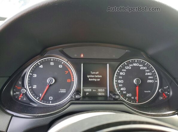 WA1M2AFP7HA099261 2017 AUDI Q5 Black Instrument cluster view