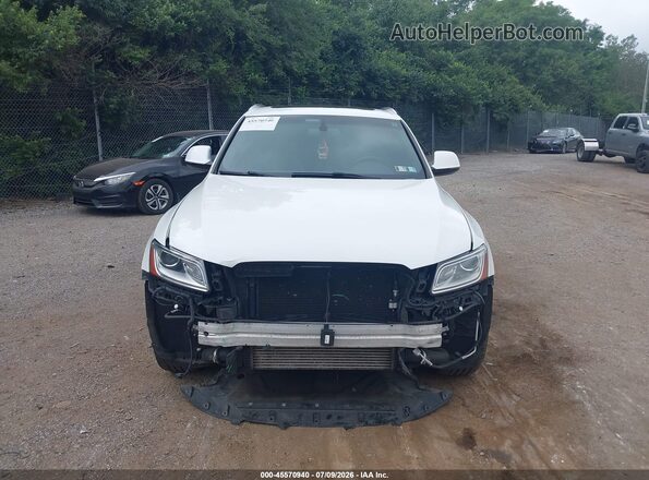 WA1M2AFP8HA058458 2017 AUDI Q5 White Instrument cluster view