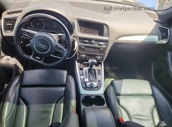 WA1M2AFP9HA024738 2017 AUDI Q5 Blue Առջևի վահանակի տեսք
