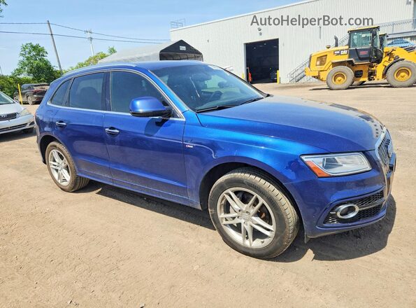 WA1M2AFP9HA024738 2017 AUDI Q5 Blue Առջևի աջ