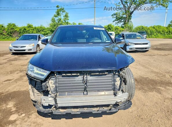 WA1MABF72HD016987 2017 AUDI Q7 Черный Вид спереди