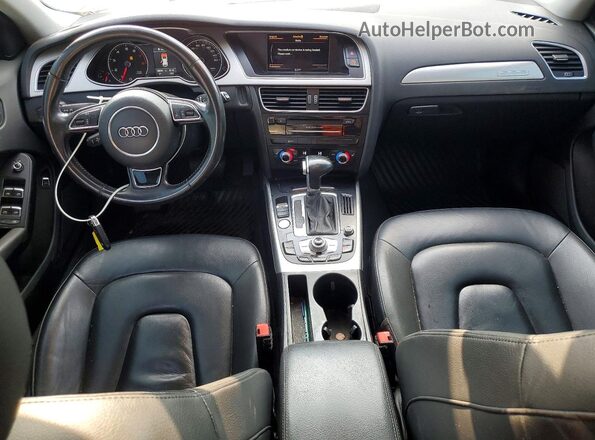 WA1TFAFL7GA013457 2016 AUDI A4 Silver წინა პანელის ხედი