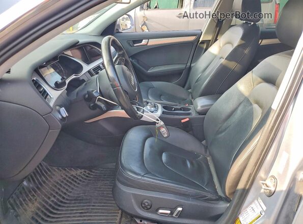 WA1TFAFL7GA013457 2016 AUDI A4 Silver წინა სალონის ხედი