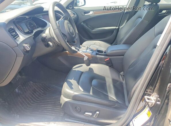 WA1UFAFL0GA010078 2016 AUDI A4 Черный Вид салона спереди