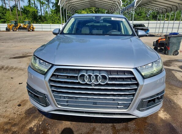 WA1VAAF70HD050098 2017 AUDI Q7 Silver წინა ხედი