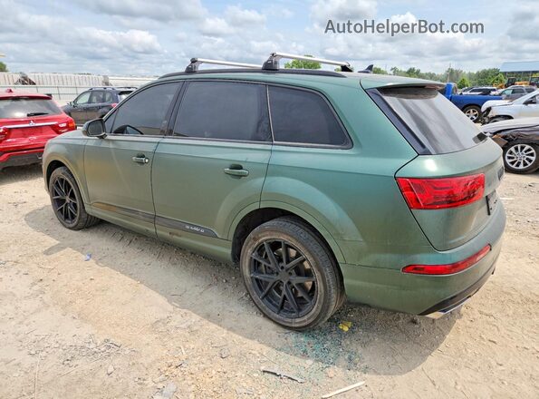 WA1VAAF70JD000226 2018 AUDI Q7 Green Задня ліва чверть