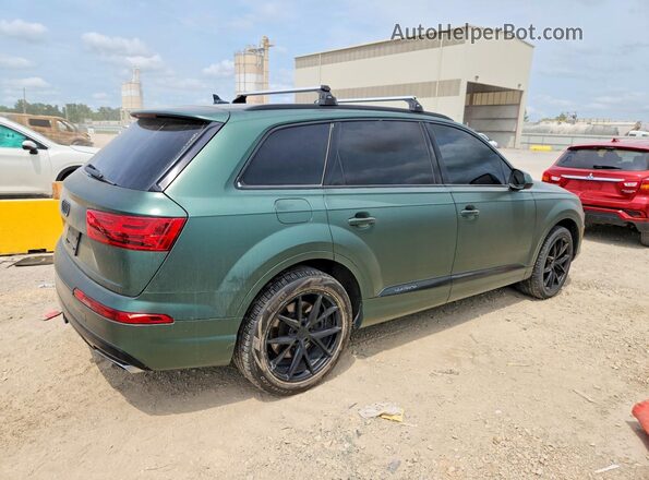 WA1VAAF70JD000226 2018 AUDI Q7 Green Задня права чверть