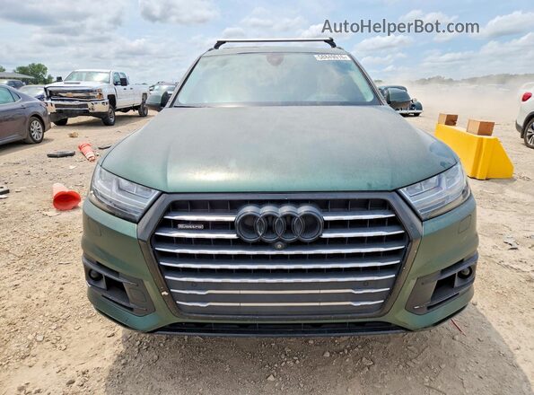 WA1VAAF70JD000226 2018 AUDI Q7 Green Вид спереду