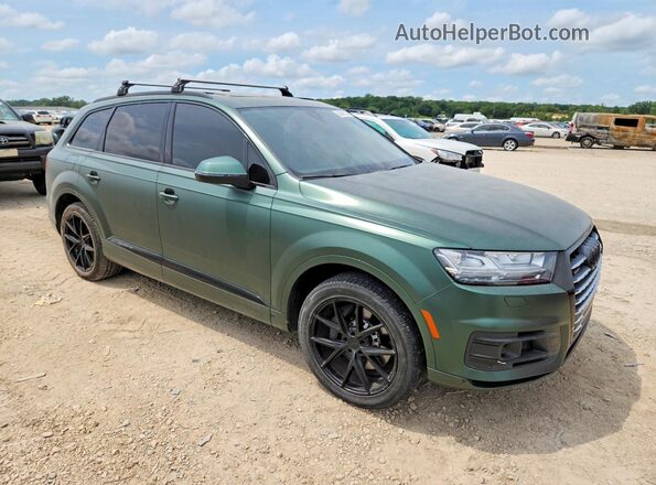 WA1VAAF70JD000226 2018 AUDI Q7 Green Передня права чверть