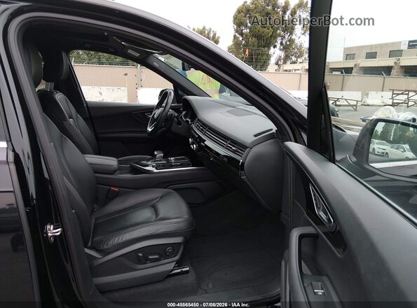 WA1VAAF70JD019312 2018 AUDI Q7 Black Vista interior delantera