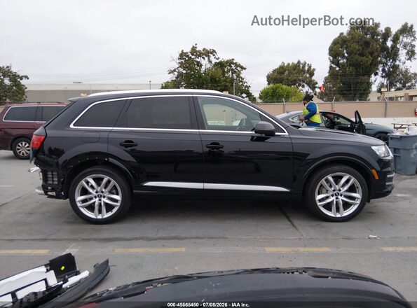 WA1VAAF70JD019312 2018 AUDI Q7 Black Vista interior de 360 grados