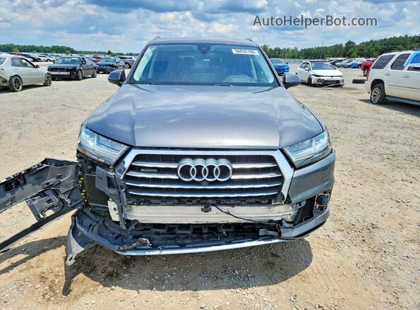 WA1VAAF70JD038331 2018 AUDI Q7 Charcoal Widok z przodu