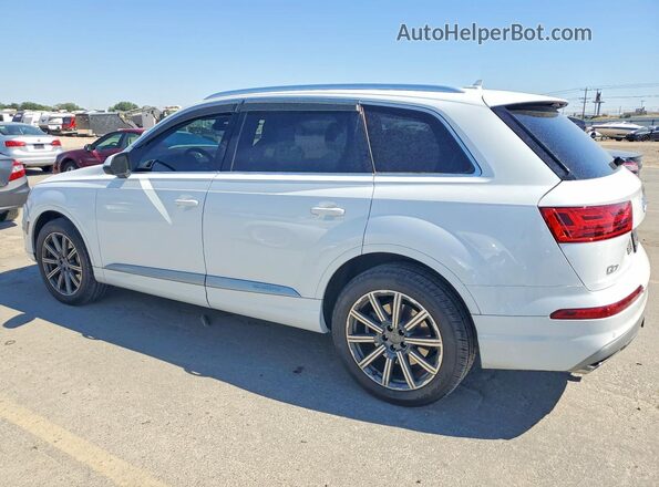 WA1VAAF70JD040855 2018 AUDI Q7 White Задня ліва чверть