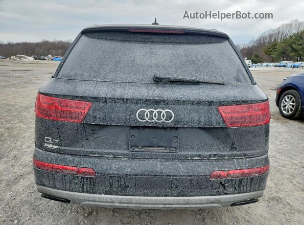 WA1VAAF70KD020056 2019 AUDI Q7 Black Widok z tyłu