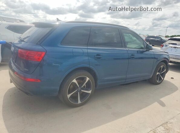 WA1VAAF70KD029422 2019 AUDI Q7 Turquoise უკანა მარჯვენა