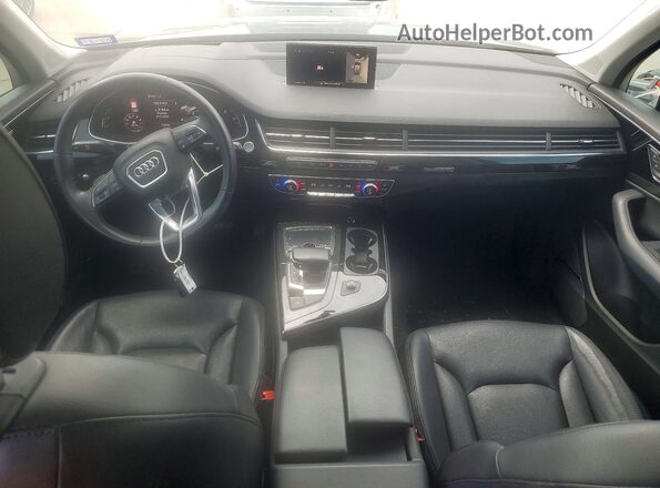 WA1VAAF70KD029422 2019 AUDI Q7 Turquoise წინა პანელის ხედი