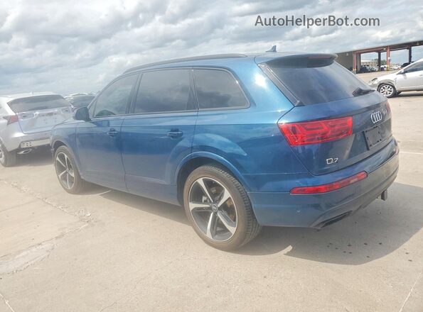WA1VAAF70KD029422 2019 AUDI Q7 Turquoise უკანა მარცხენა