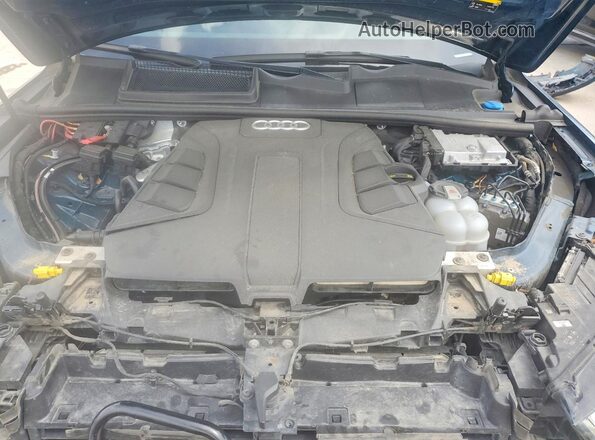 WA1VAAF70KD029422 2019 AUDI Q7 Turquoise ძრავის განყოფილების ხედი