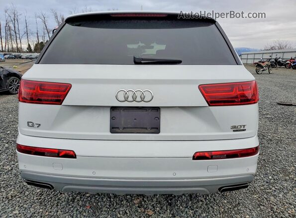 WA1VAAF71HD028241 2017 AUDI Q7 White Vista trasera