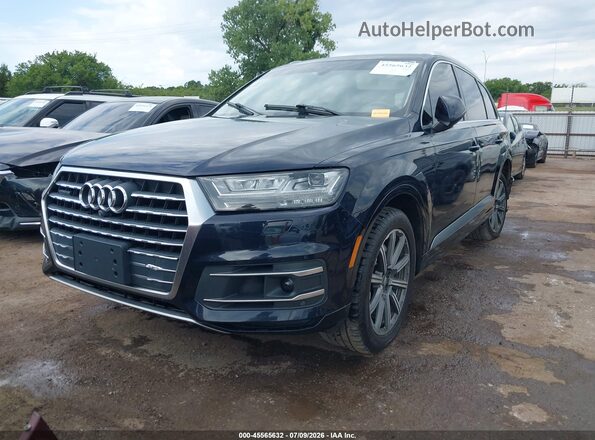 WA1VAAF71JD010537 2018 AUDI Q7 Black Przód lewy