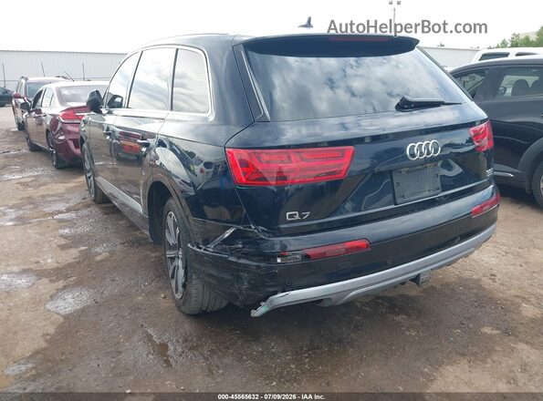 WA1VAAF71JD010537 2018 AUDI Q7 Black Tył lewy