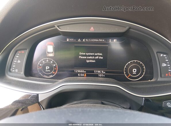 WA1VAAF71JD010537 2018 AUDI Q7 Black Widok tylnych siedzeń