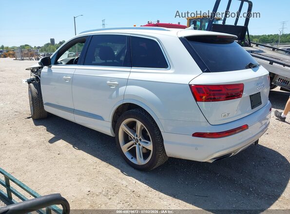 WA1VAAF71KD005419 2019 AUDI Q7 White Հետևի ձախ