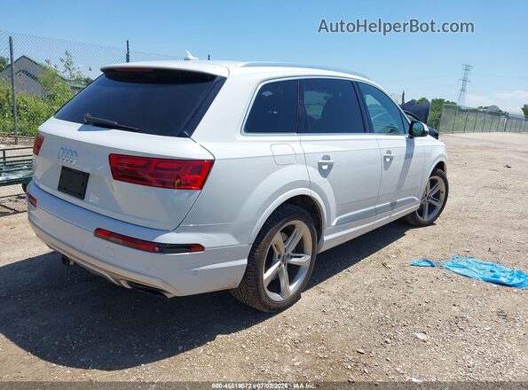 WA1VAAF71KD005419 2019 AUDI Q7 White Հետևի աջ