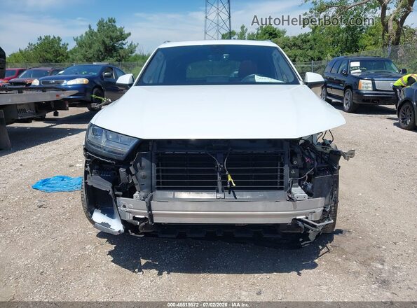 WA1VAAF71KD005419 2019 AUDI Q7 White Սարքավորումների վահանակի տեսք