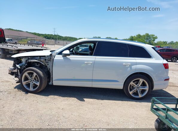 WA1VAAF71KD005419 2019 AUDI Q7 White Սալոնի 360 աստիճան տեսք