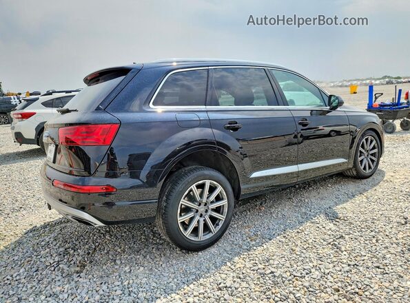 WA1VAAF71KD014931 2019 AUDI Q7 Black უკანა მარჯვენა