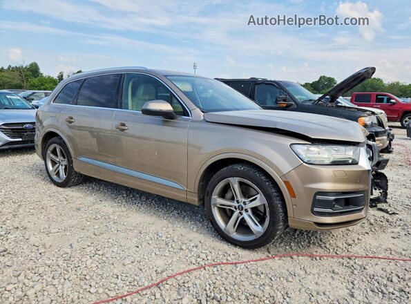 WA1VAAF71KD018221 2019 AUDI Q7 Gold Przód prawy
