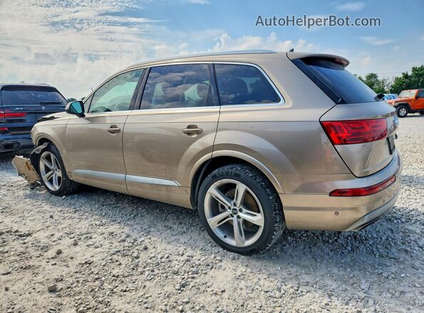 WA1VAAF71KD018221 2019 AUDI Q7 Gold Tył lewy