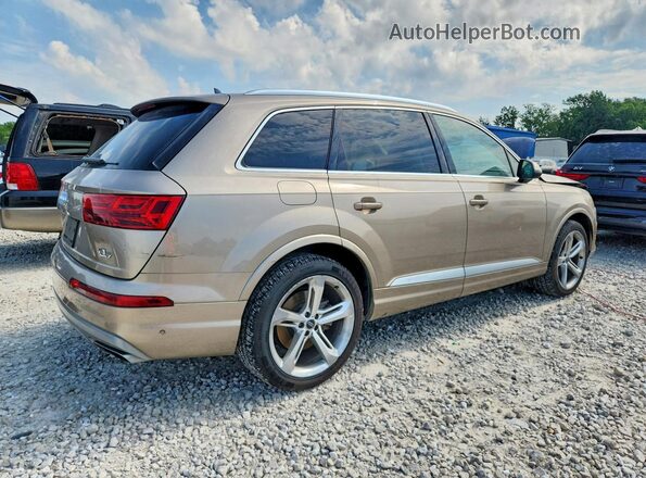 WA1VAAF71KD018221 2019 AUDI Q7 Gold Tył prawy