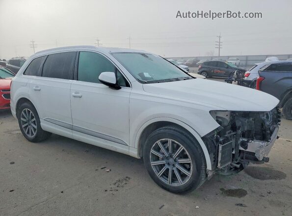 WA1VAAF72HD010685 2017 AUDI Q7 Белый Передняя правая четверть