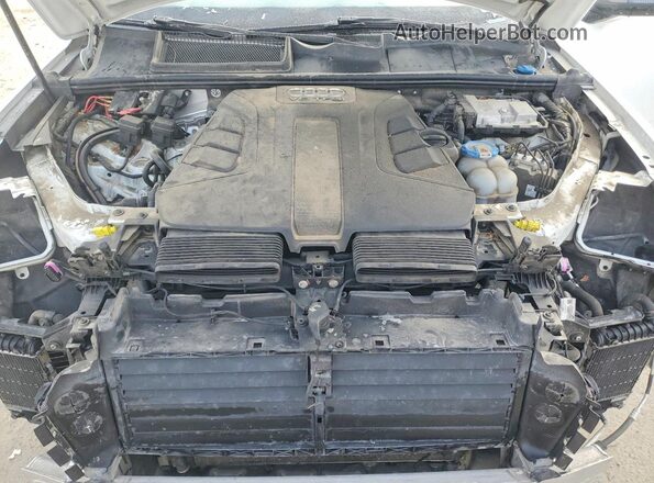 WA1VAAF72HD010685 2017 AUDI Q7 Белый Вид подкапотного пространства