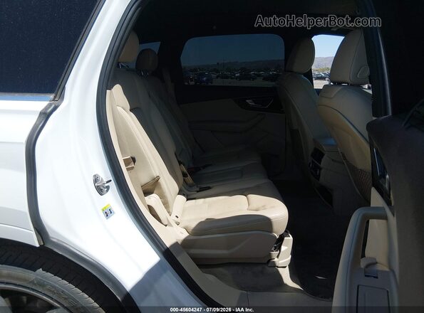 WA1VAAF72HD027812 2017 AUDI Q7 White VIN sticker view