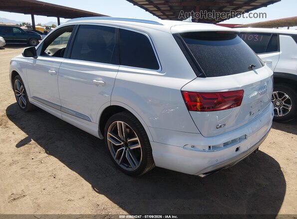 WA1VAAF72HD027812 2017 AUDI Q7 White Rear left