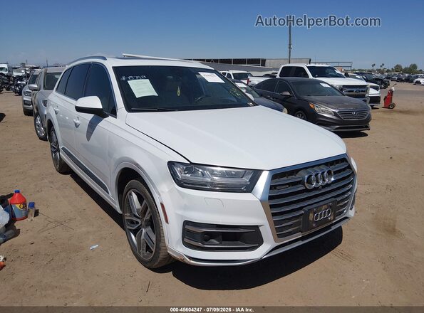 WA1VAAF72HD027812 2017 AUDI Q7 White Front view