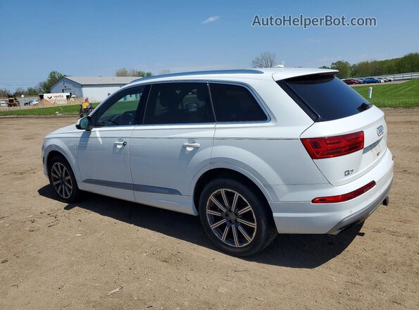 WA1VAAF72HD031195 2017 AUDI Q7 White Tył lewy